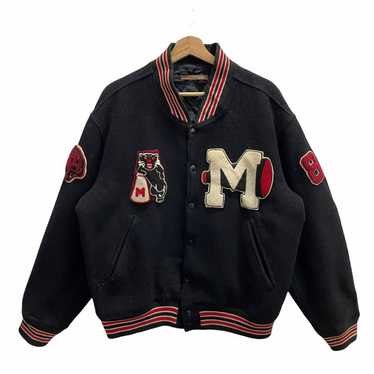 Bigi × Japanese Brand × Varsity Jacket Vintage Bigi S… - Gem