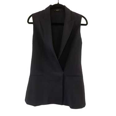 Theory Theory Black Sleeveless Wool Vest SZ. 4 - image 1