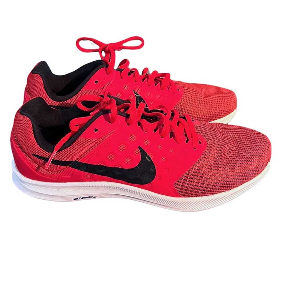 Nike Mens Nike Downshifter 7 Gym Red Sneaker - image 2