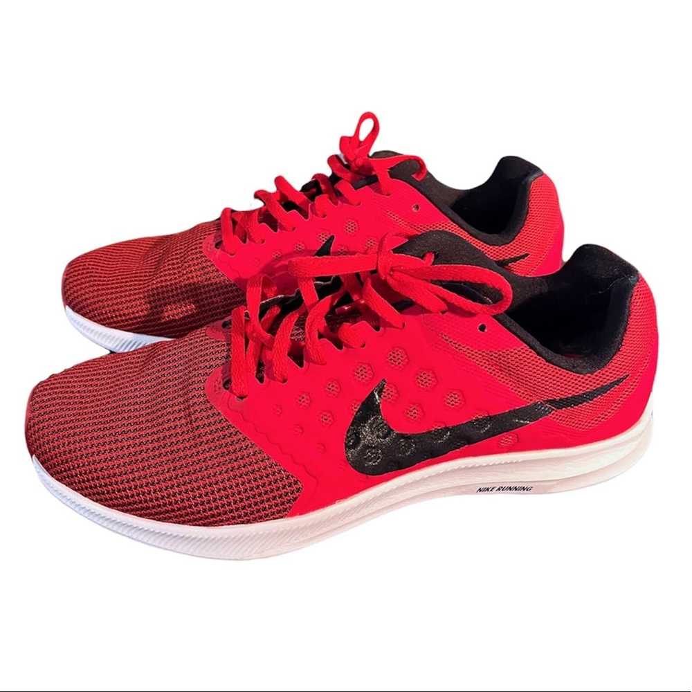 Nike Mens Nike Downshifter 7 Gym Red Sneaker - image 3