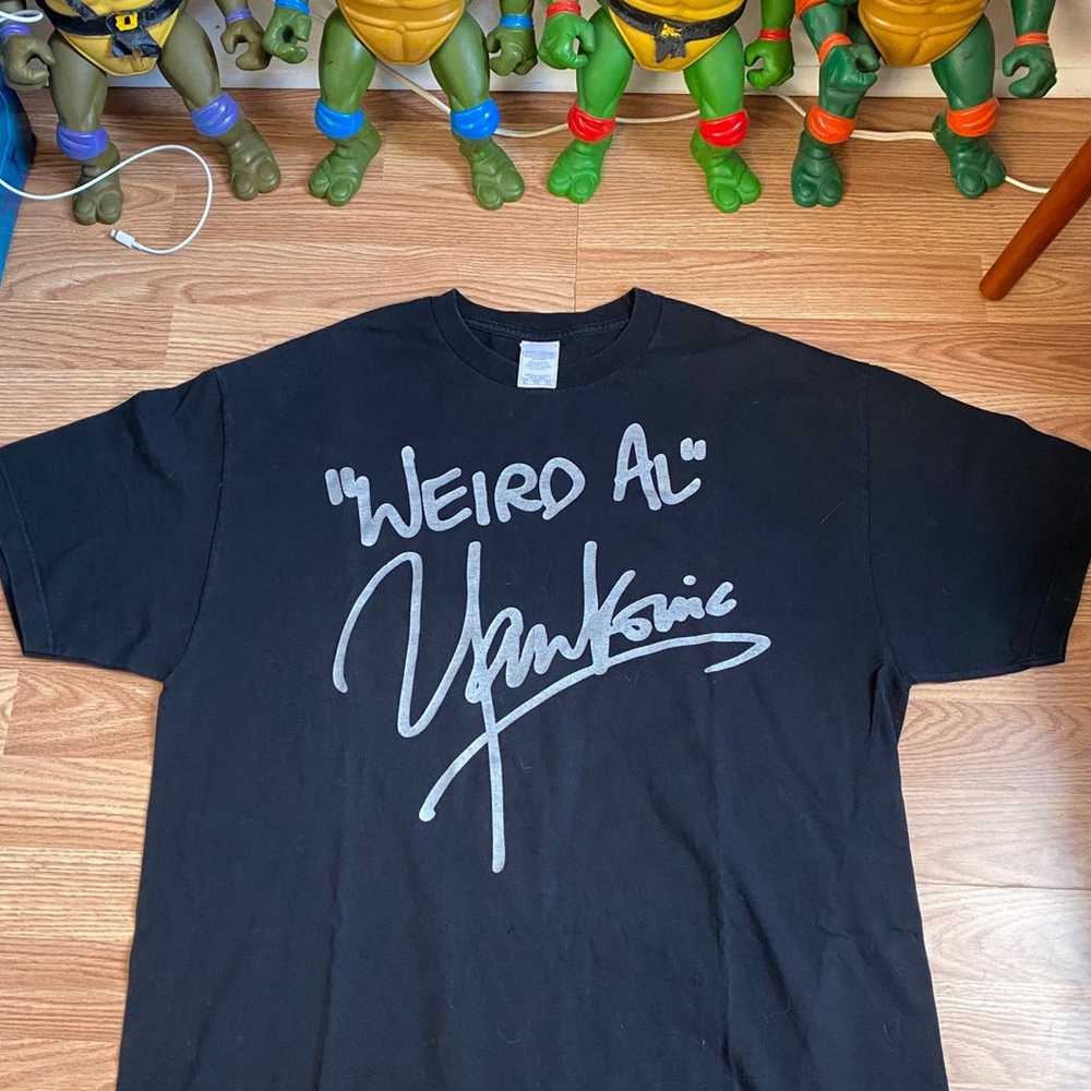 Vintage Weird AL Yankovic signature Tour Merch Co… - image 1