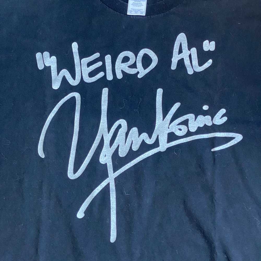 Vintage Weird AL Yankovic signature Tour Merch Co… - image 2