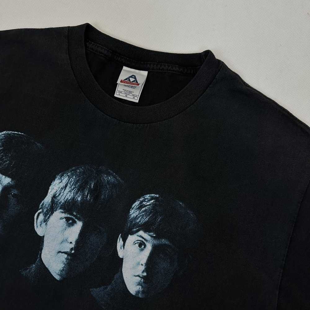 Band Tees × Vintage 1999 Vintage With The Beatles… - image 3