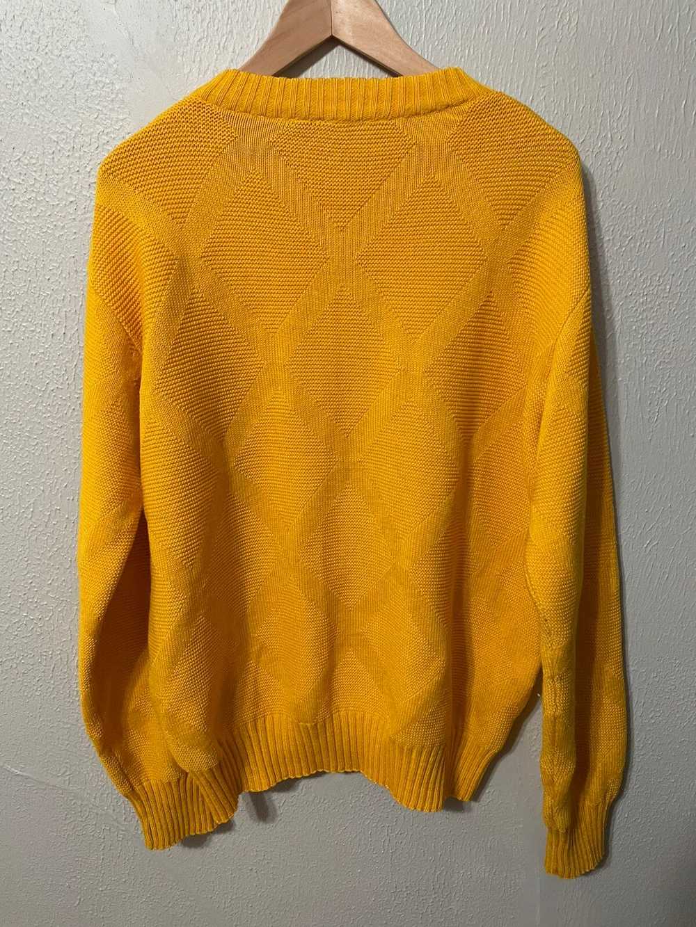 Coloured Cable Knit Sweater × Vintage Vintage Mus… - image 4