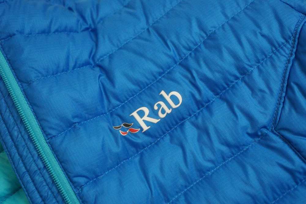 Rab Women RAB Pertex Jacket Down Blue EU38 JP11 U… - image 6