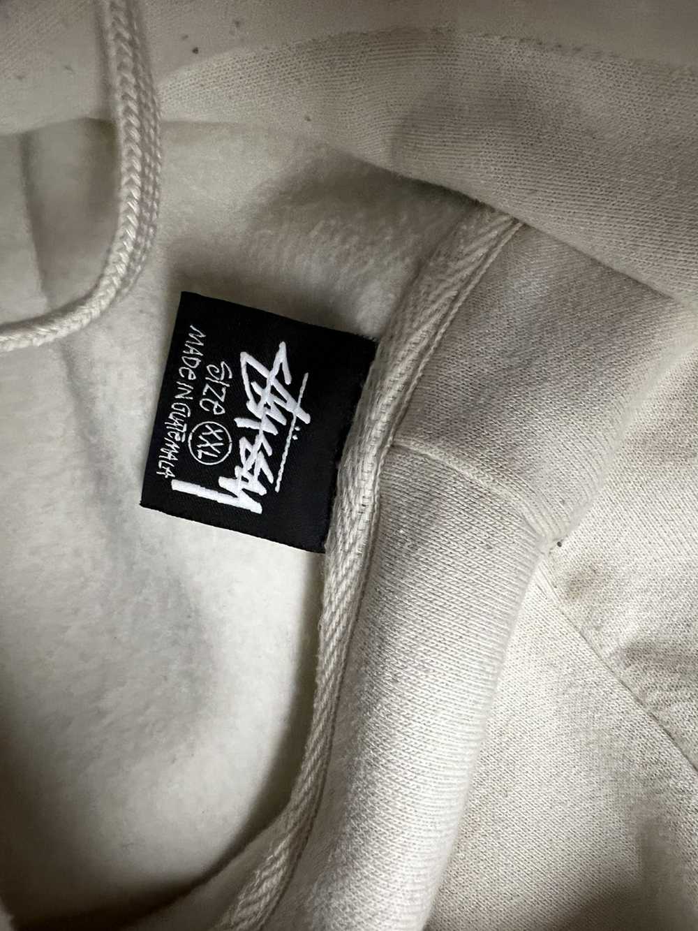 Streetwear × Stussy Stussy logo hoodie putty - image 5