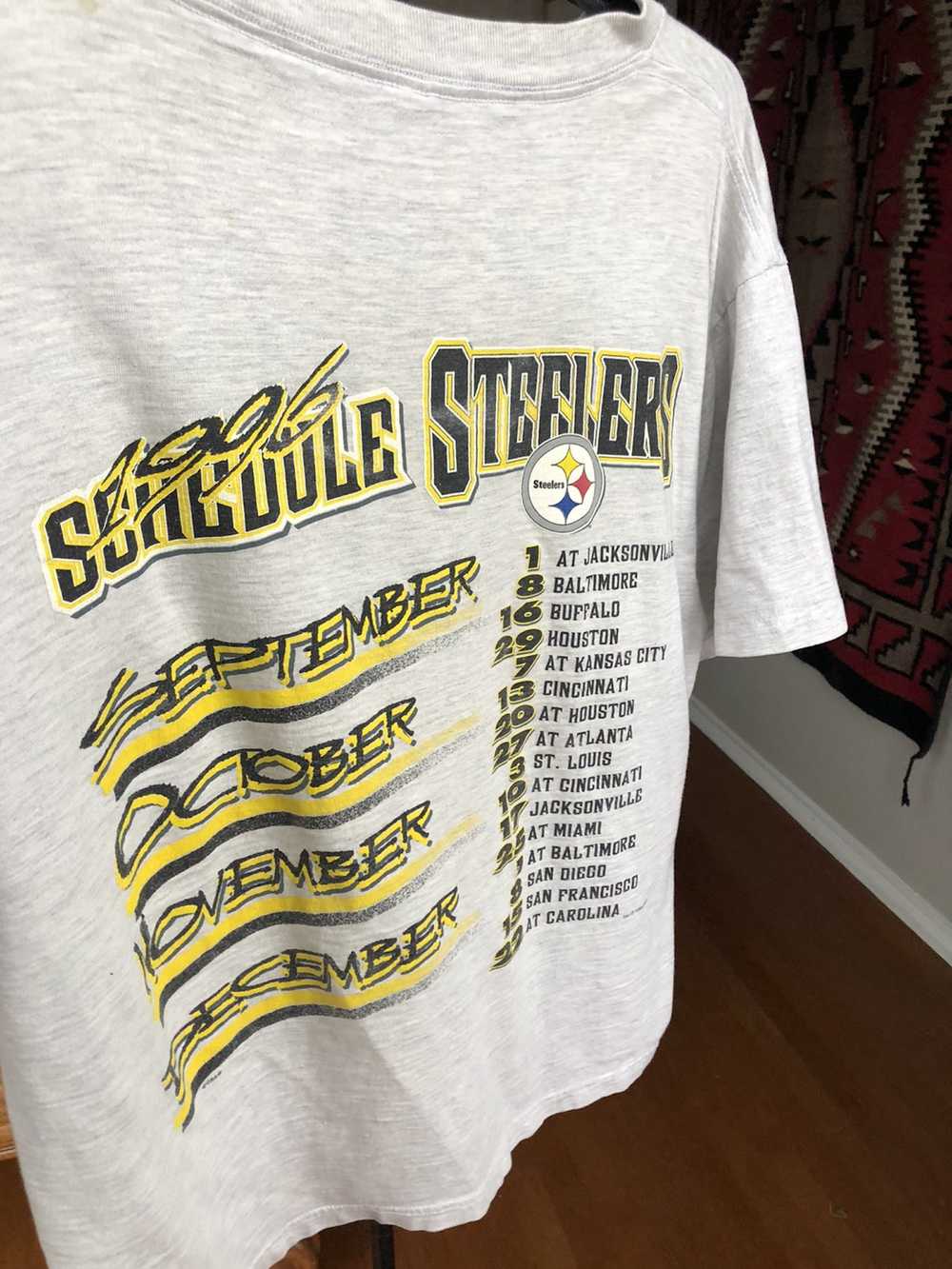 Vintage Pittsburgh Steelers 1996 vintage tee - image 3