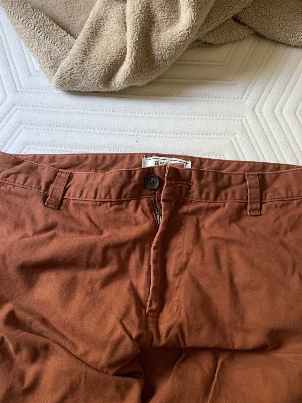 Forever 21 × Streetwear Burnt Orange Casual Pants - image 2