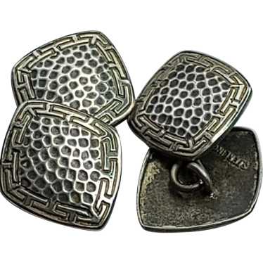 Double Sided Old Sterling Cufflinks