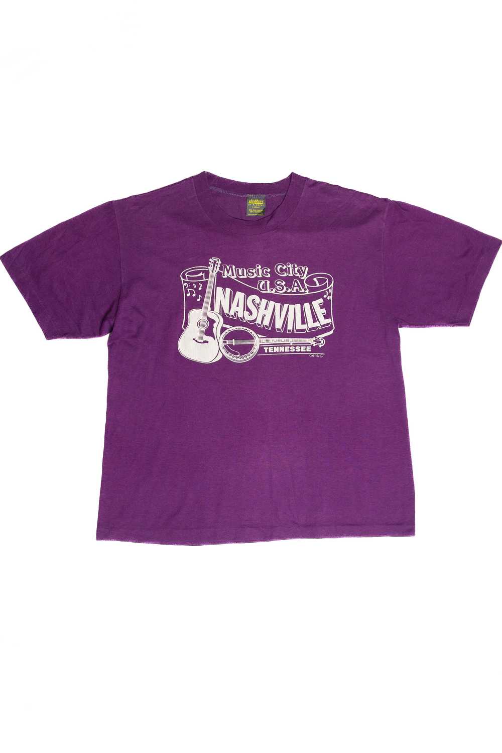 Vintage Nashville Music City T-Shirt - image 1