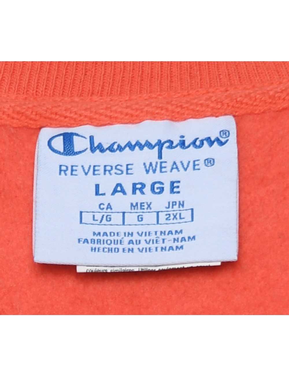 Champion Reverse Weave Printed Sweatshirt - L - image 4