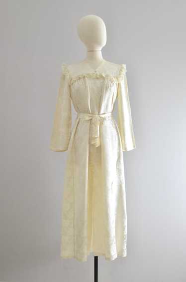 Vintage 1950s Dressing Gown Duster - image 1