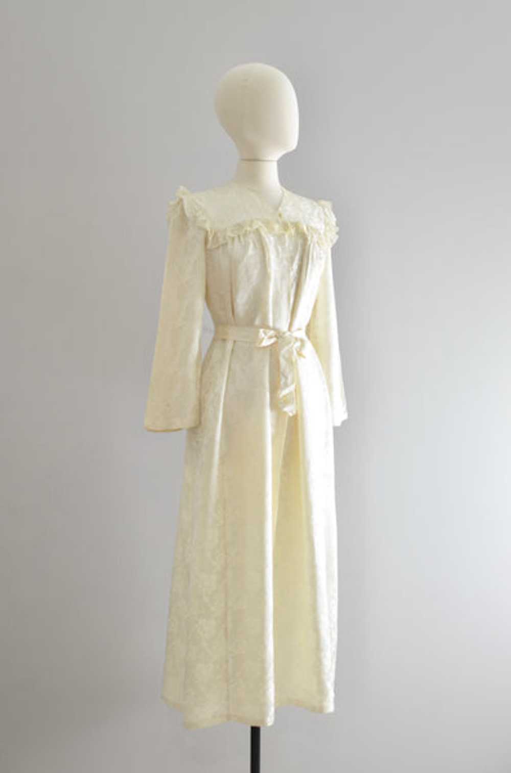 Vintage 1950s Dressing Gown Duster - image 4