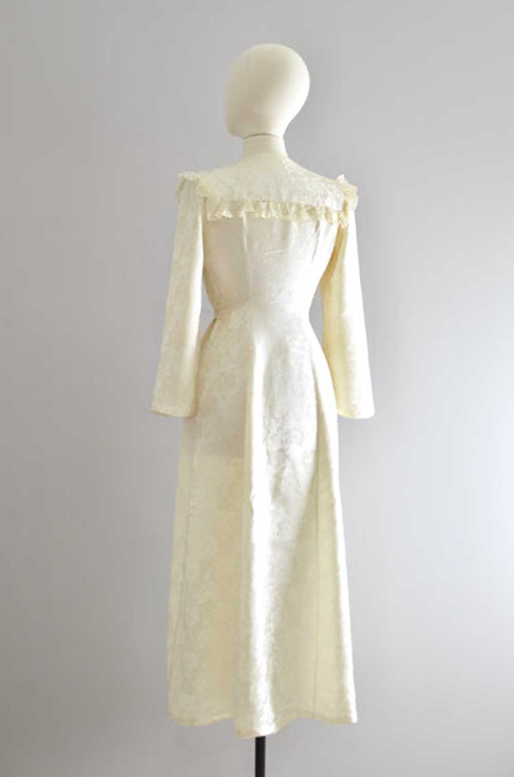 Vintage 1950s Dressing Gown Duster - image 5
