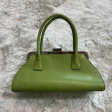 Lime Green Mini Hand Bag - image 1