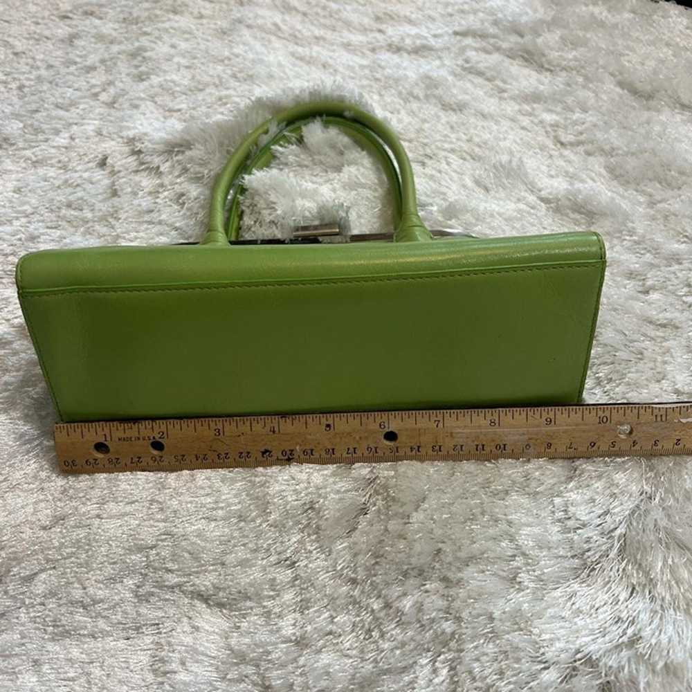 Lime Green Mini Hand Bag - image 6