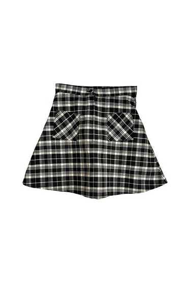 Checked mini skirt - image 1