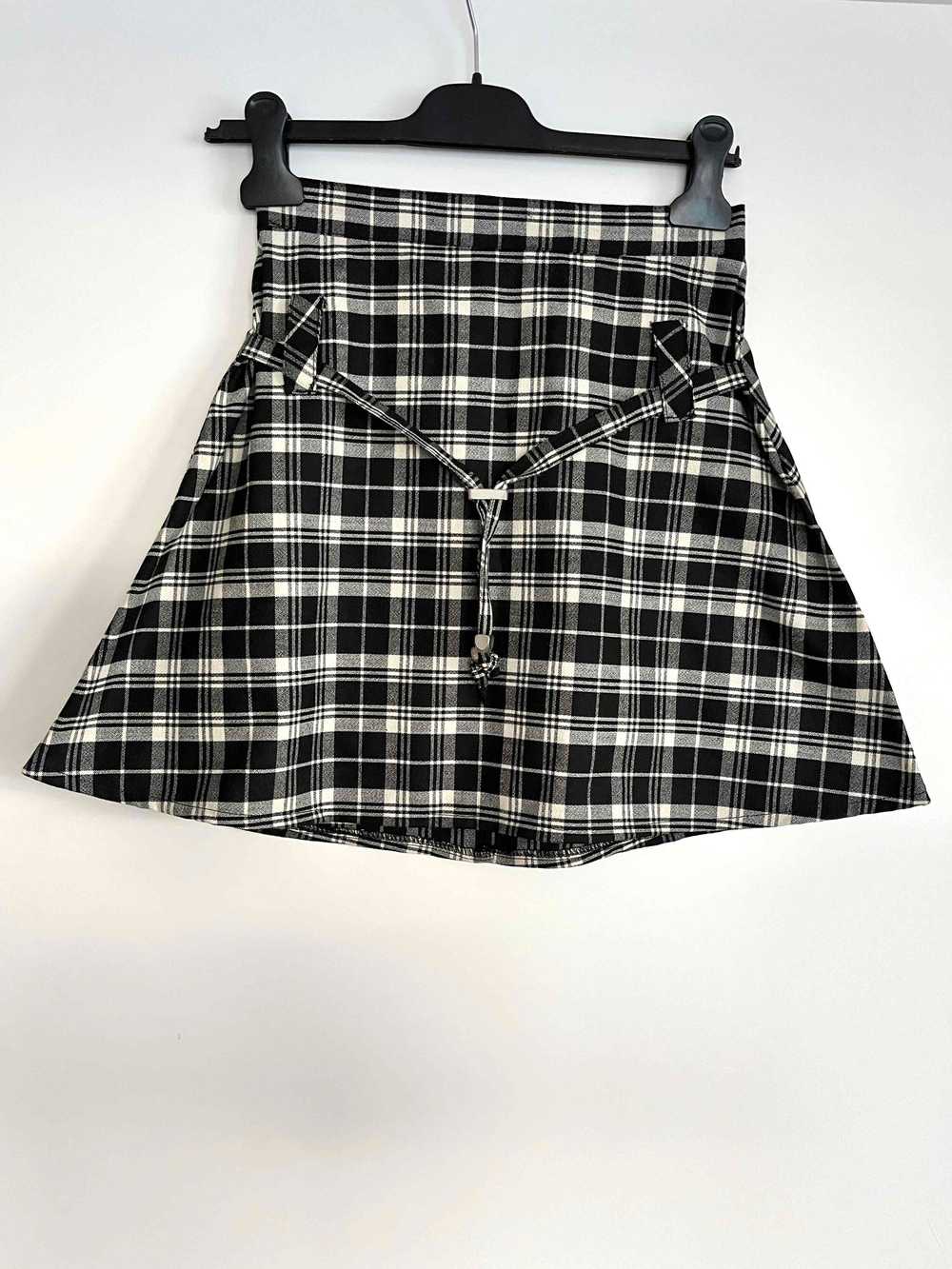 Checked mini skirt - image 5