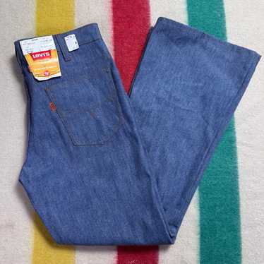 Boy's 1970s NOS Levis 784 Big Bell Student Jeans 26x32 70s Vtg Bellbottoms