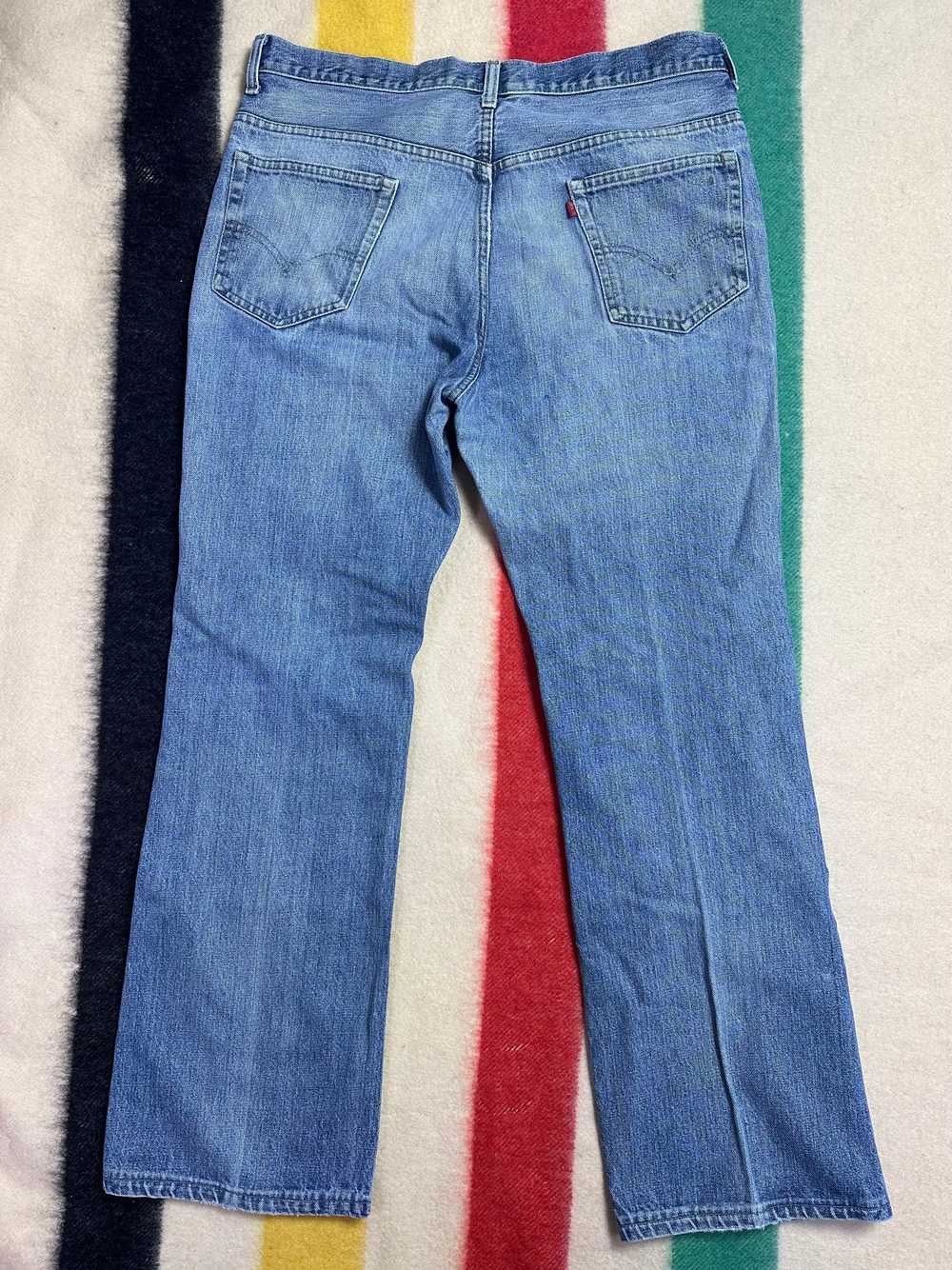 1970s Levi’s Jeans, 36"x32", Red Tab, Boot Cut - image 3