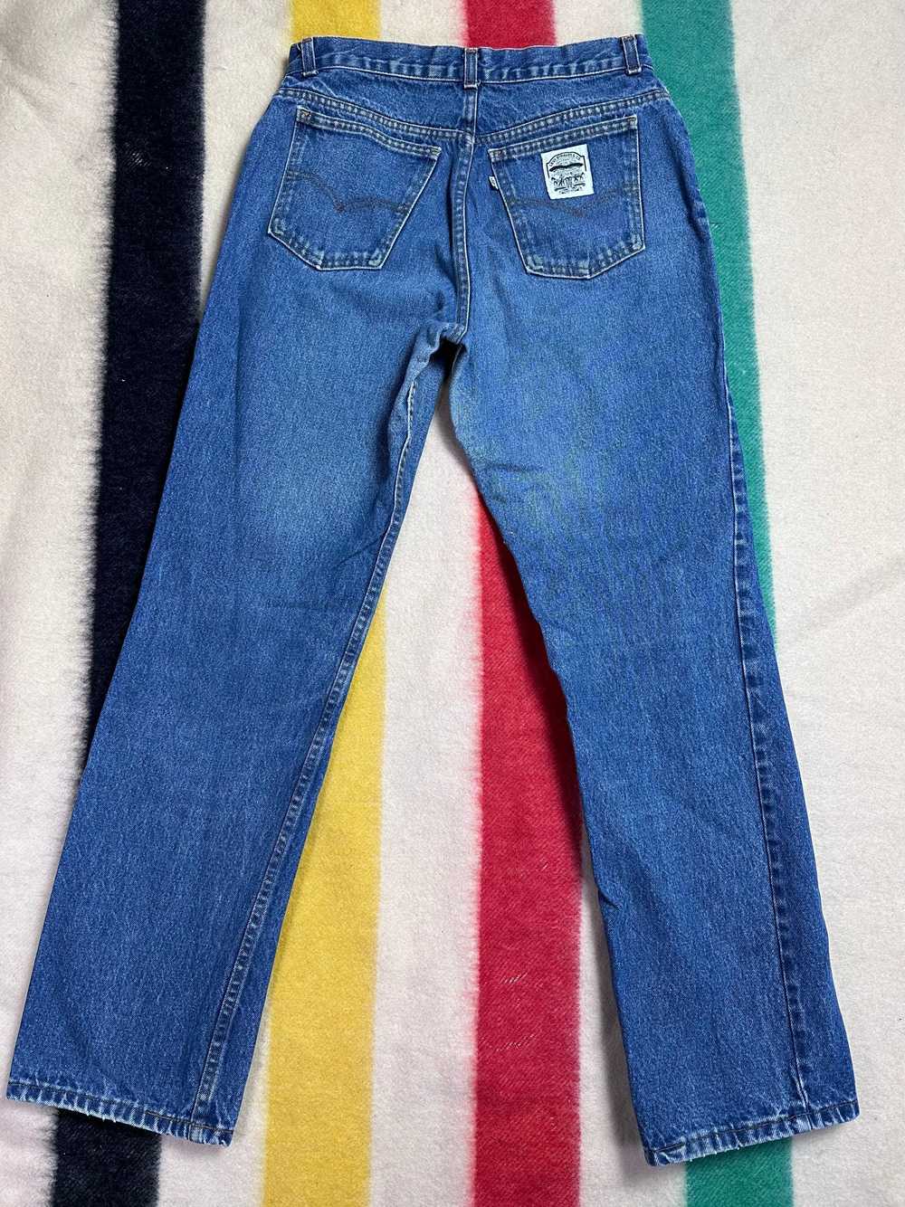 1970s/1980s Levi’s Jeans, 30"x31.5", White Patch - image 3
