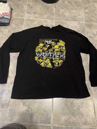 Wu-Tang N.Y. STATE OF MIND ツアーTシャツ 2022 Wu-Tang Clan 'Tour 'Tour '23 NY State Of Mind' (Black) T