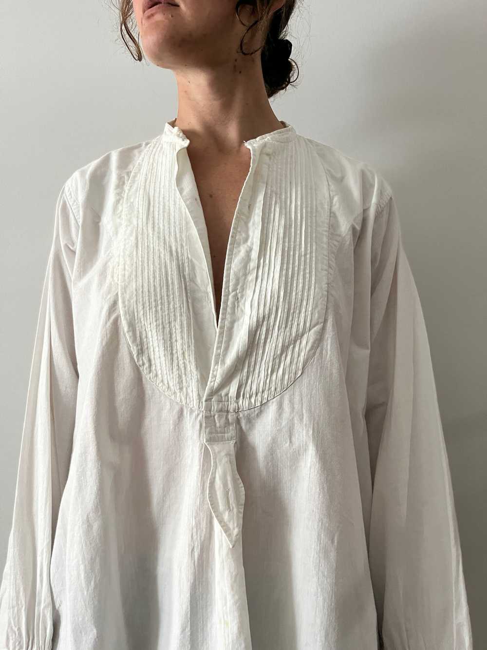 20s/30s French White Dress Shirt - image 3