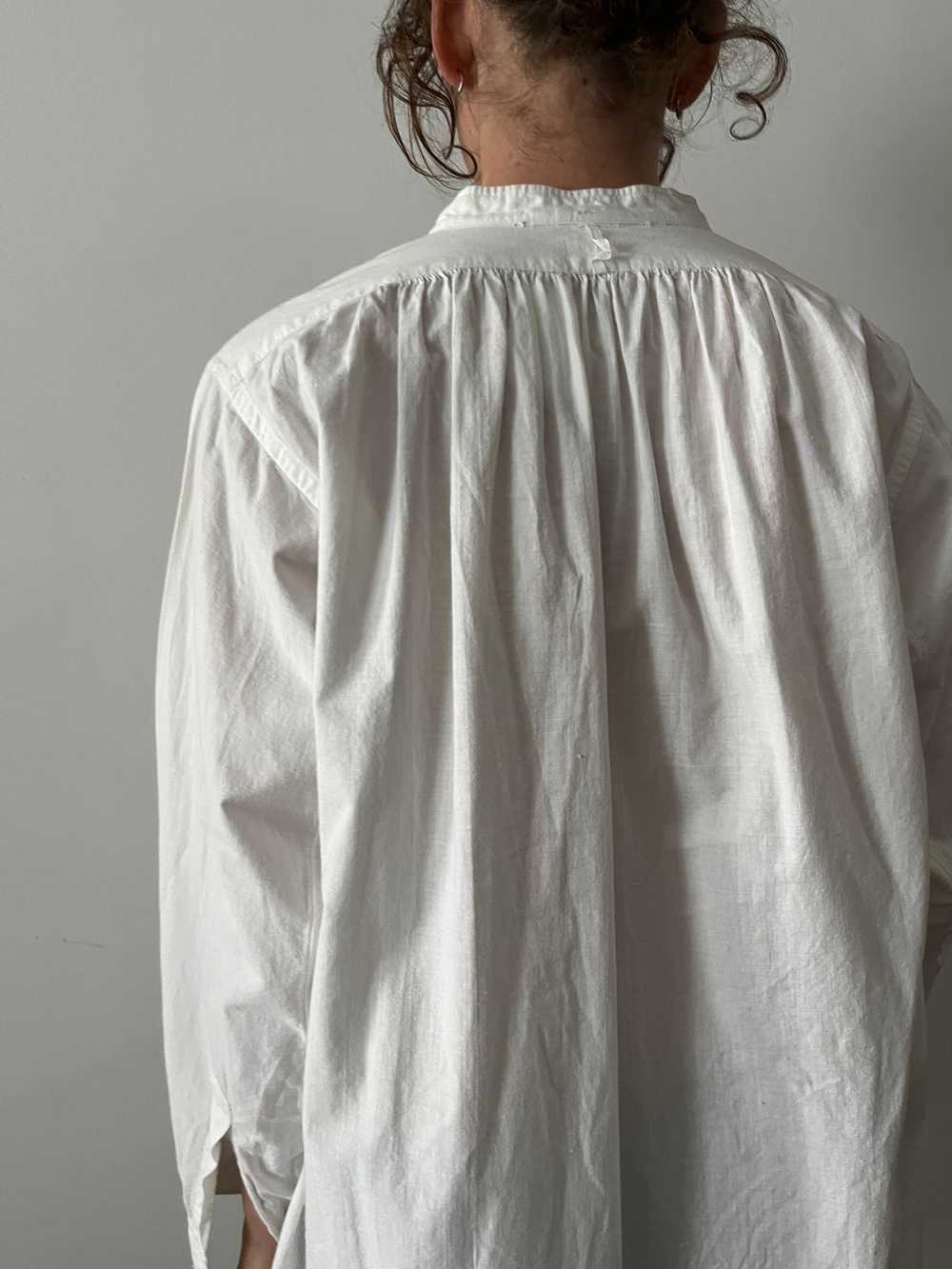 20s/30s French White Dress Shirt - image 6