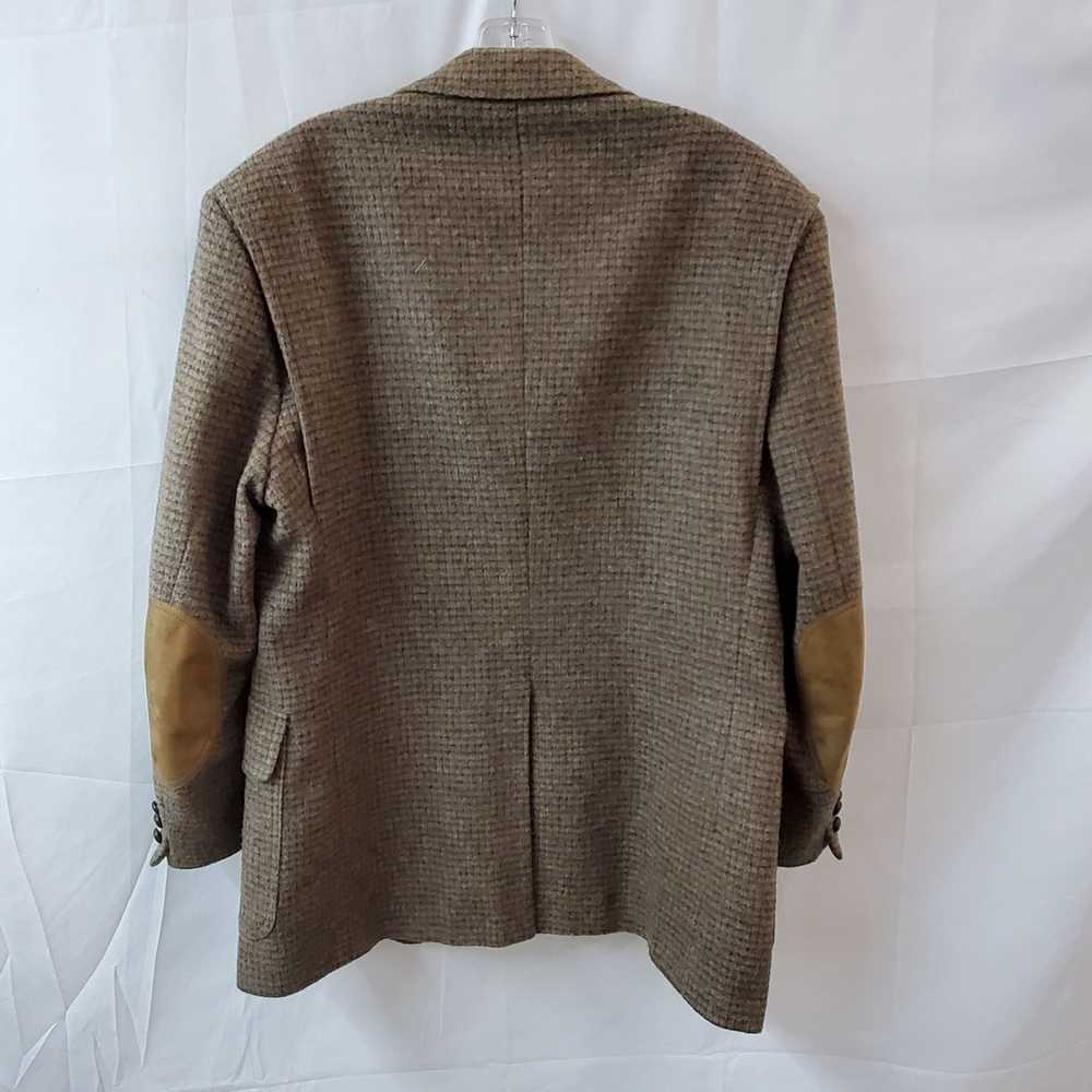 Pendleton Brown Wool Mens Blazer Jacket Size 42 - image 2