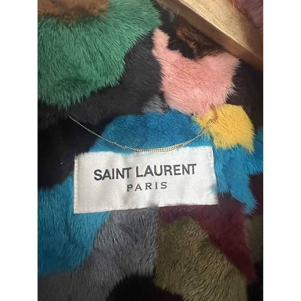 Saint Laurent Mink parka - image 3