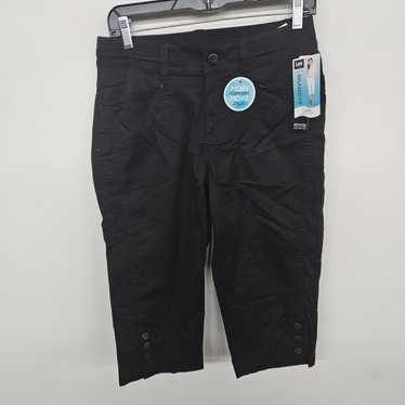 Lee Relaxed Fit Black Capris