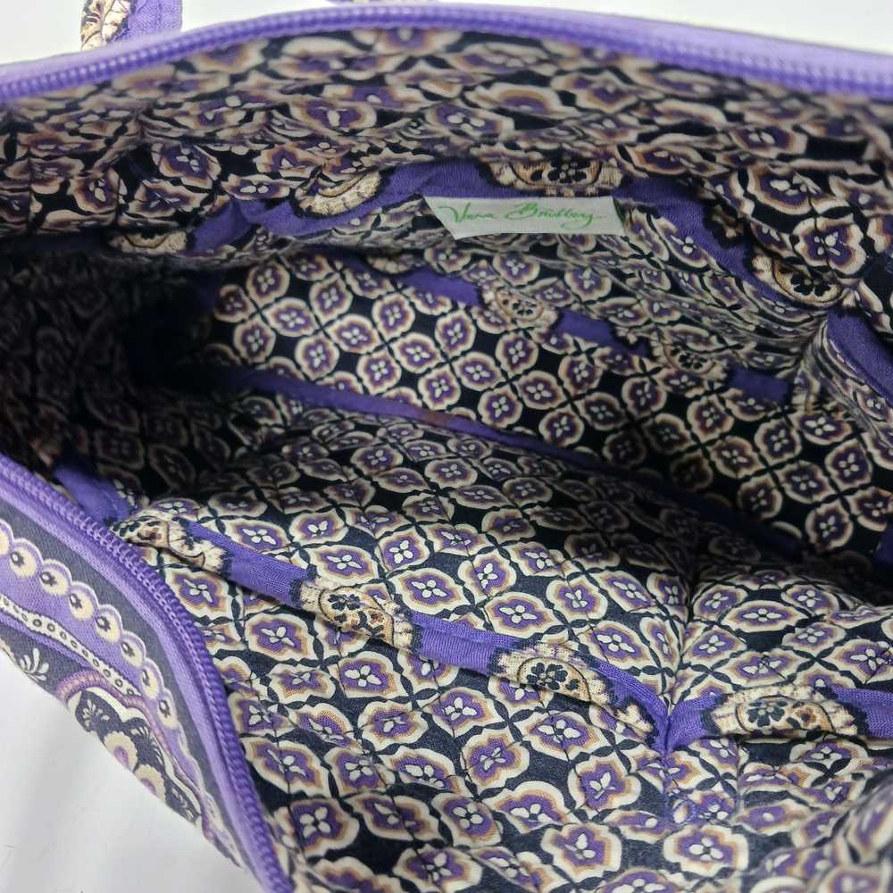 Pair Of Black And Purple Vera Bradley Bags - image 7