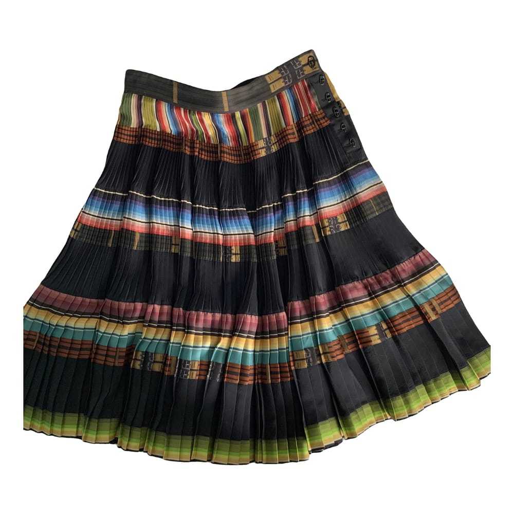 Hermès Silk mid-length skirt - image 1