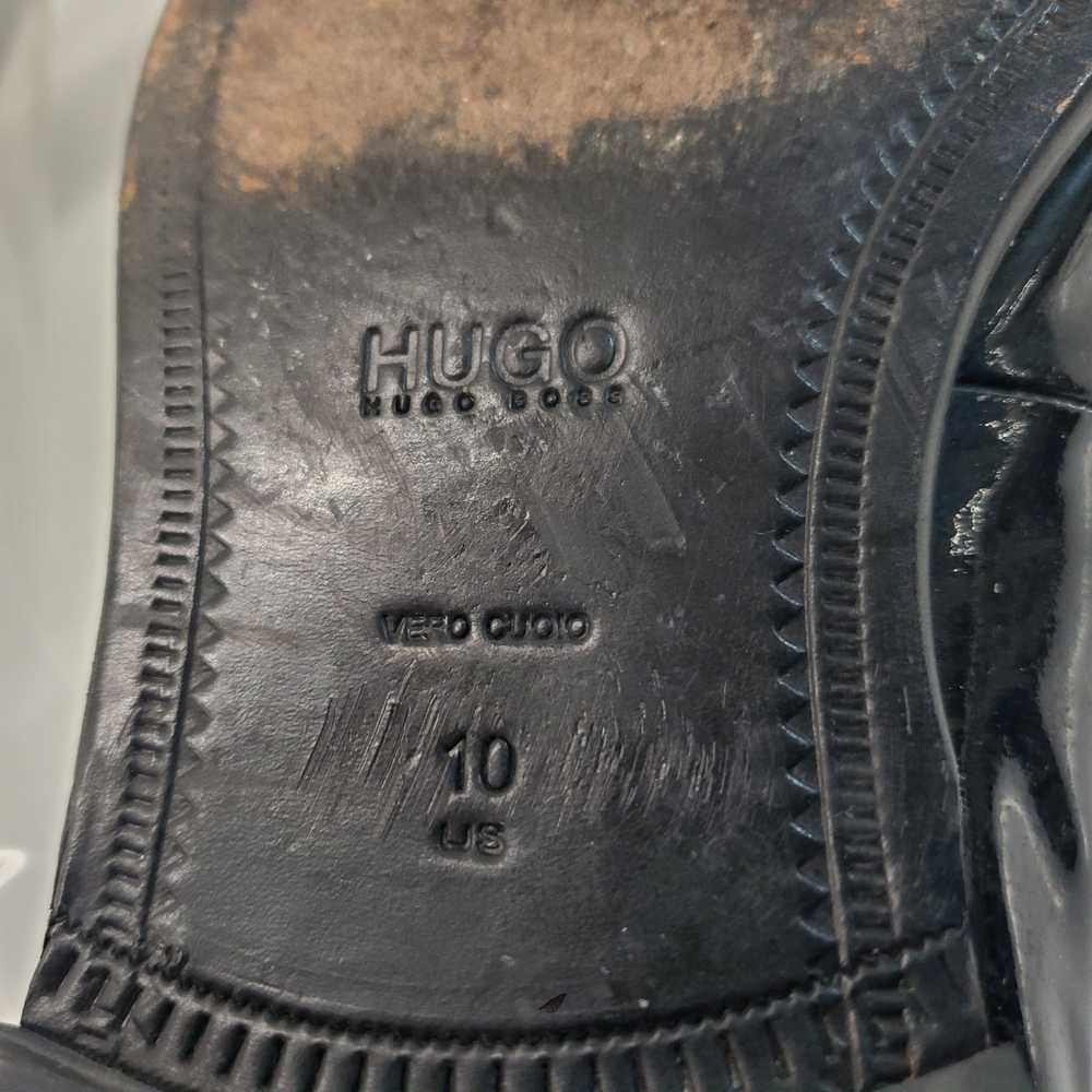 Hugo Boss Black Patent Leather Monk Strap Dress S… - image 5