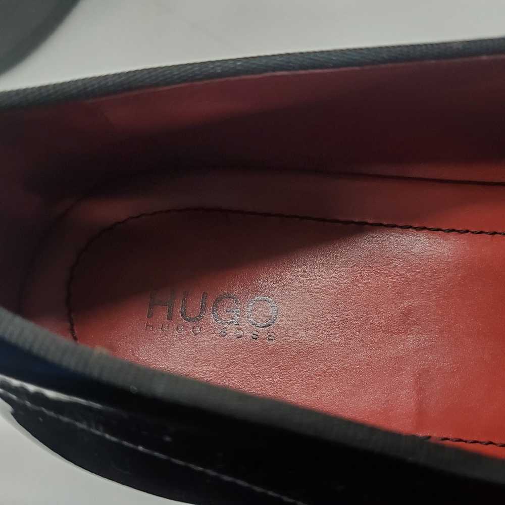 Hugo Boss Black Patent Leather Monk Strap Dress S… - image 6