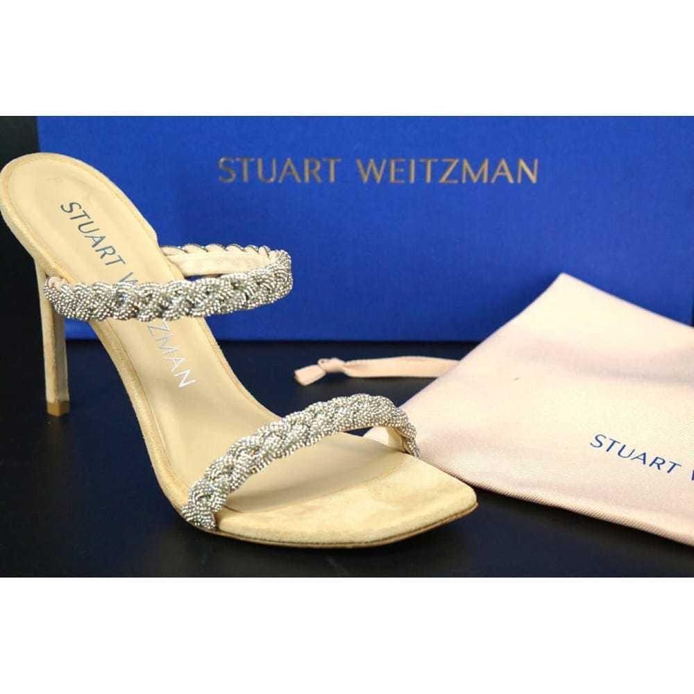 Stuart Weitzman Glitter sandal - image 7