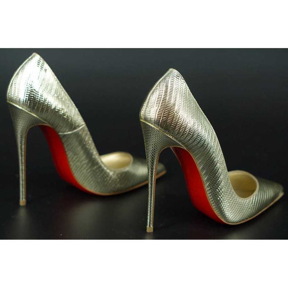 Christian Louboutin So Kate patent leather heels - image 12