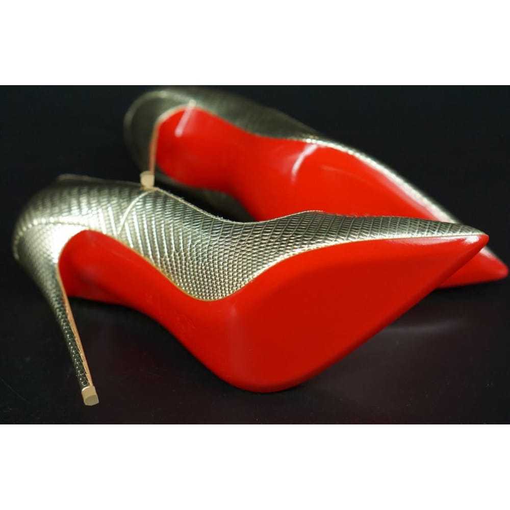 Christian Louboutin So Kate patent leather heels - image 2
