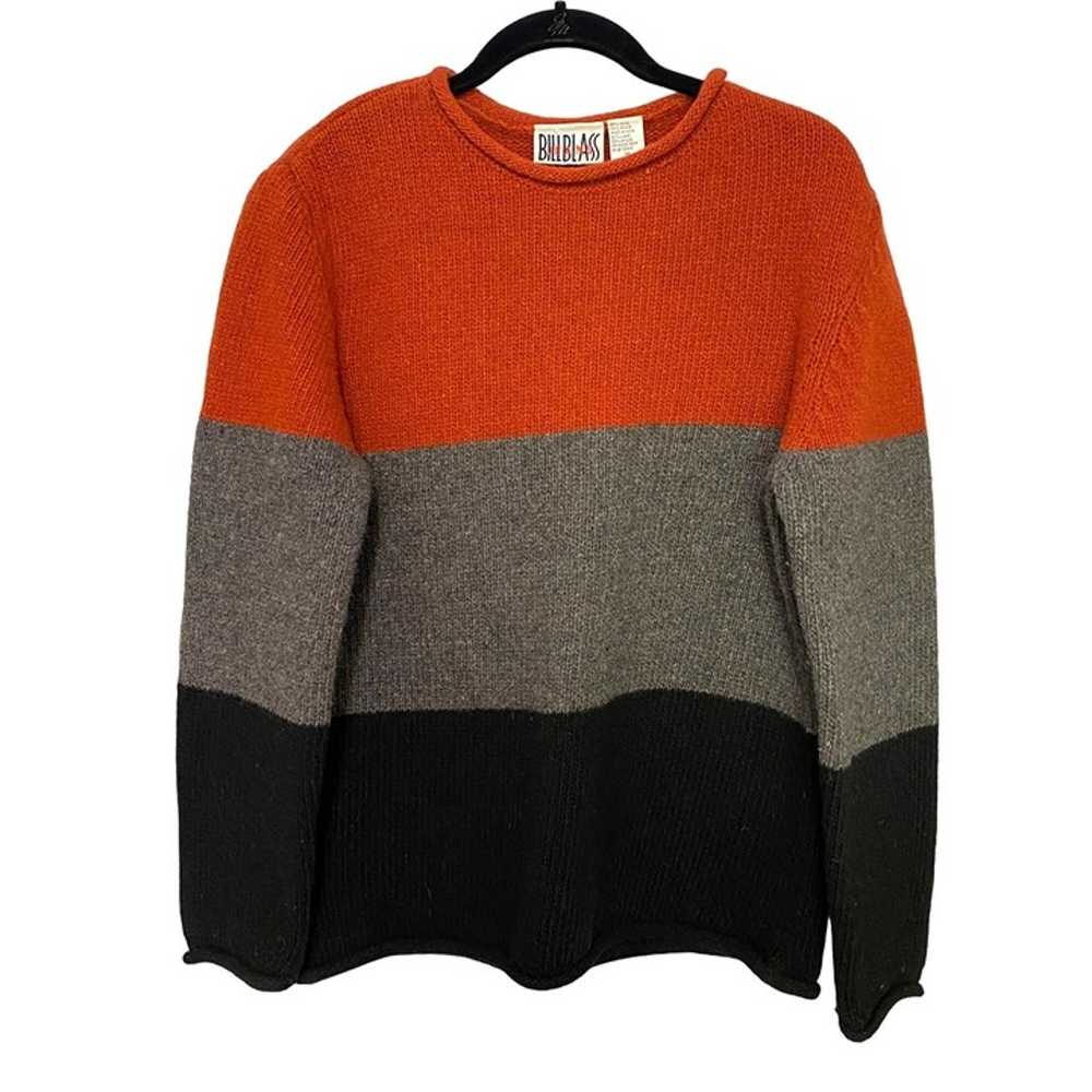 Bill Blass Vintage Wool Tunic Sweater Pull Over R… - image 1