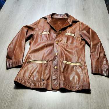 Reversible Suede Leather Jacket