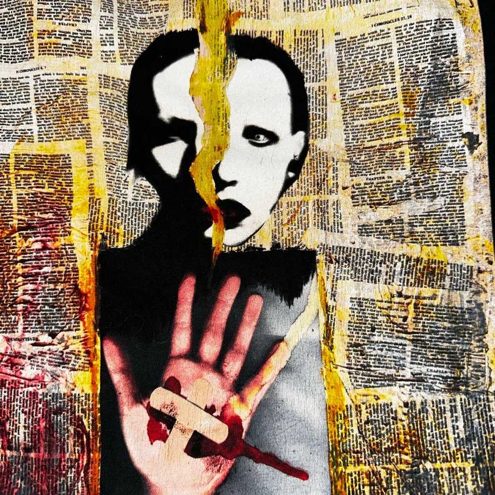 Marilyn Manson Holywood era Stigmata t-shirt, Siz… - image 2