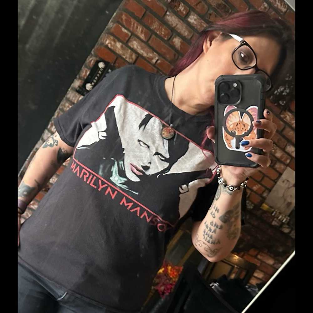 Marilyn Manson Pistol Whipped shirt, Size M. - image 3
