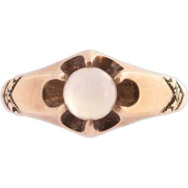 Victorian 14K Gold Moonstone Ring