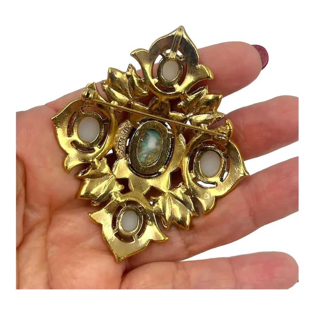 Vintage Sarah Coventry Remembrance Brooch Pin 196… - image 3