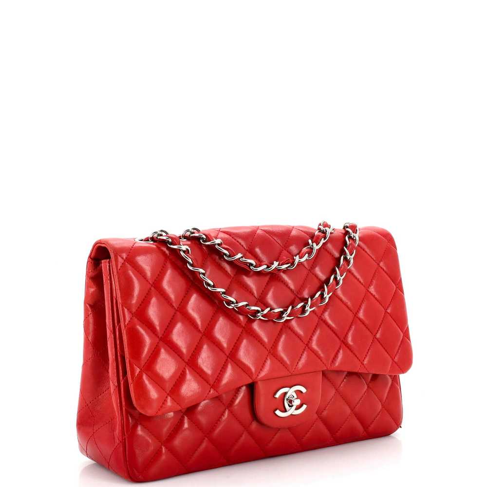 CHANEL Classic Single Flap Bag Quilted Lambskin M… - image 3