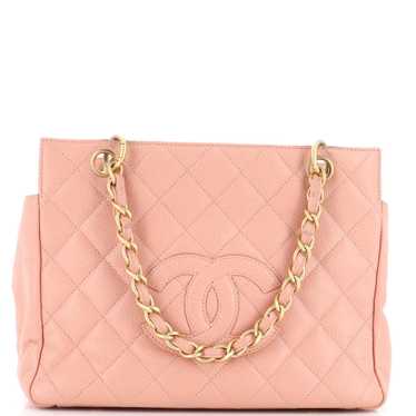 CHANEL Petite Timeless Tote Quilted Caviar - image 1