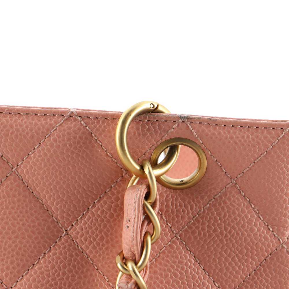 CHANEL Petite Timeless Tote Quilted Caviar - image 8