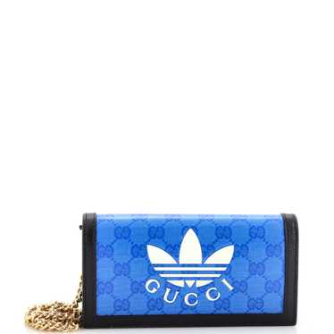 GUCCI x adidas Wallet on Chain Leather