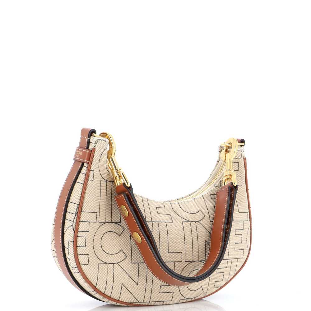 CELINE Ava Bag Logo All Over Textile Medium - image 2