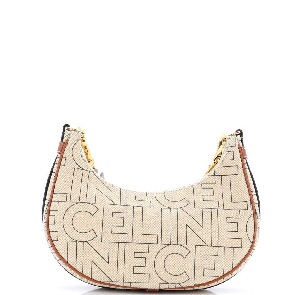 CELINE Ava Bag Logo All Over Textile Medium - image 3